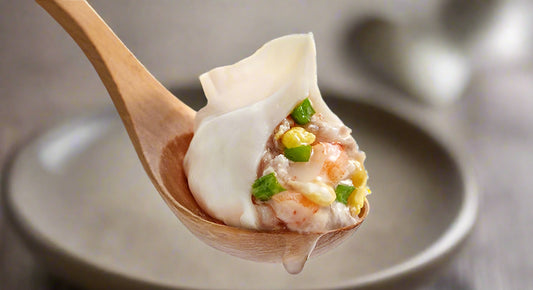 Frozen 3 Delicacies Dumplings (Pork & Prawn) - 40pcs